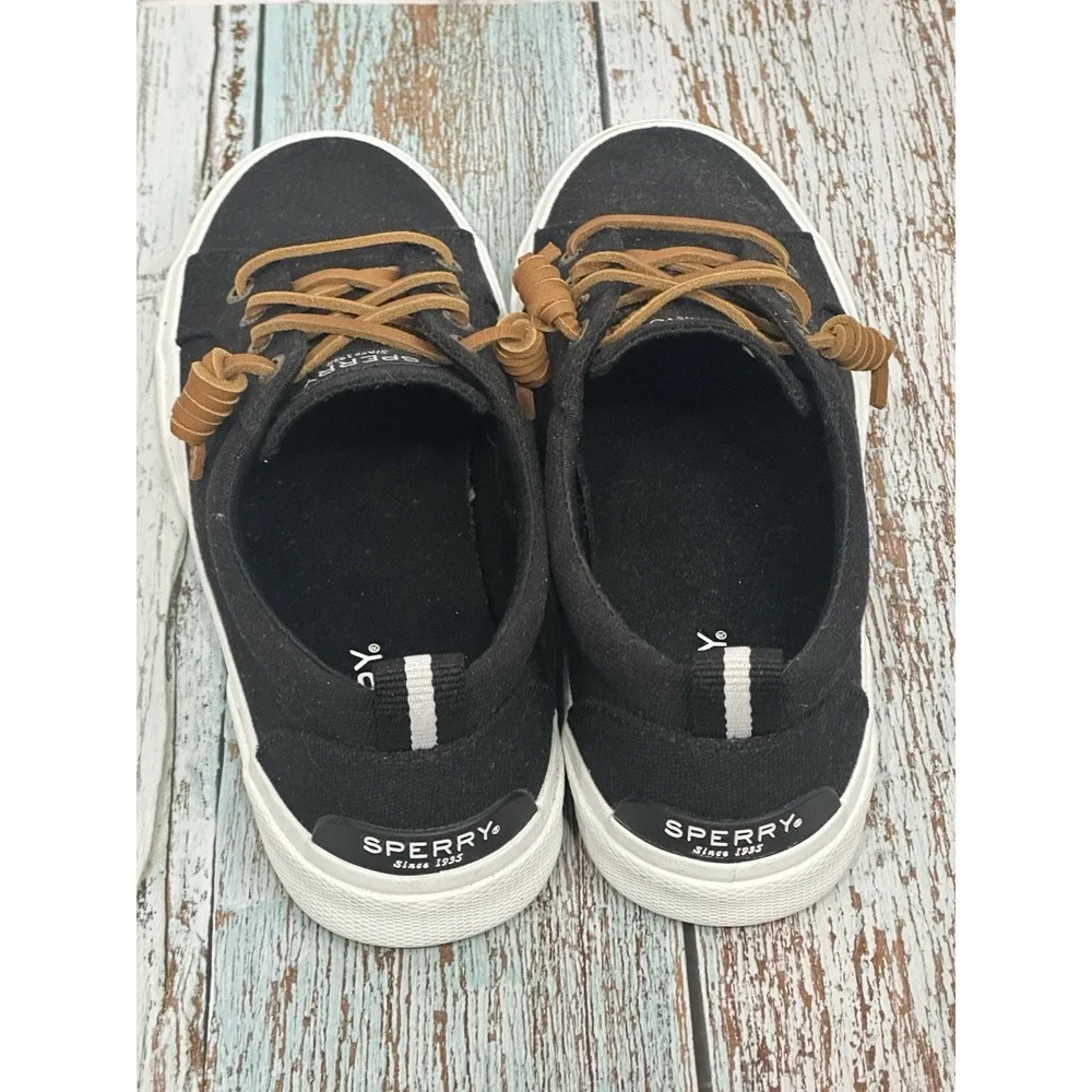 Sperry Femmes Black  Slip On Sneaker, Women's Size (7) STS84727
